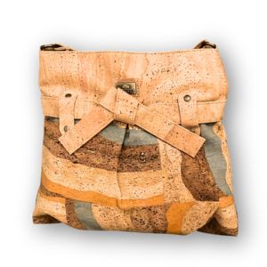 Alternative view of Kurken Schoudertas met Strik – Stijlvol, Duurzaam & Vegan 🌿  MA0043