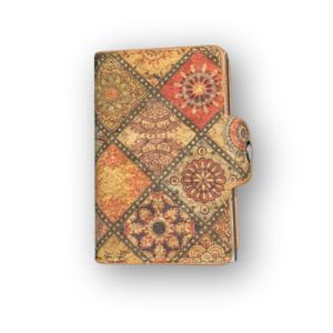 Alternative view of Dubbele kurken anti-skim houder – handgemaakt in Portugal